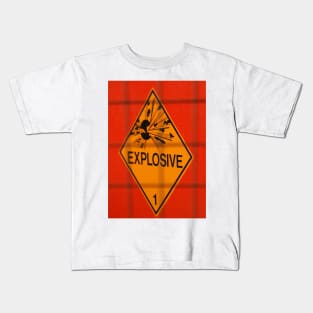 EXPLOSIVE - Stand well CLEAR Kids T-Shirt